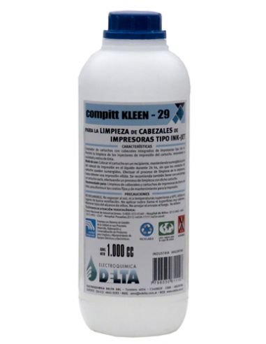 LIMPIADOR CABEZALES 1LTS COMPITT KLEEN 29 ( 610391 ) DELTA - DTI